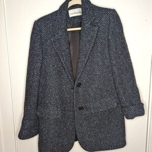 Mackintosh Contemporary Pure Wool Herringbone Twead Confetti Blazer Woman's 8